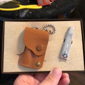 Vintage nail trimmer kit.